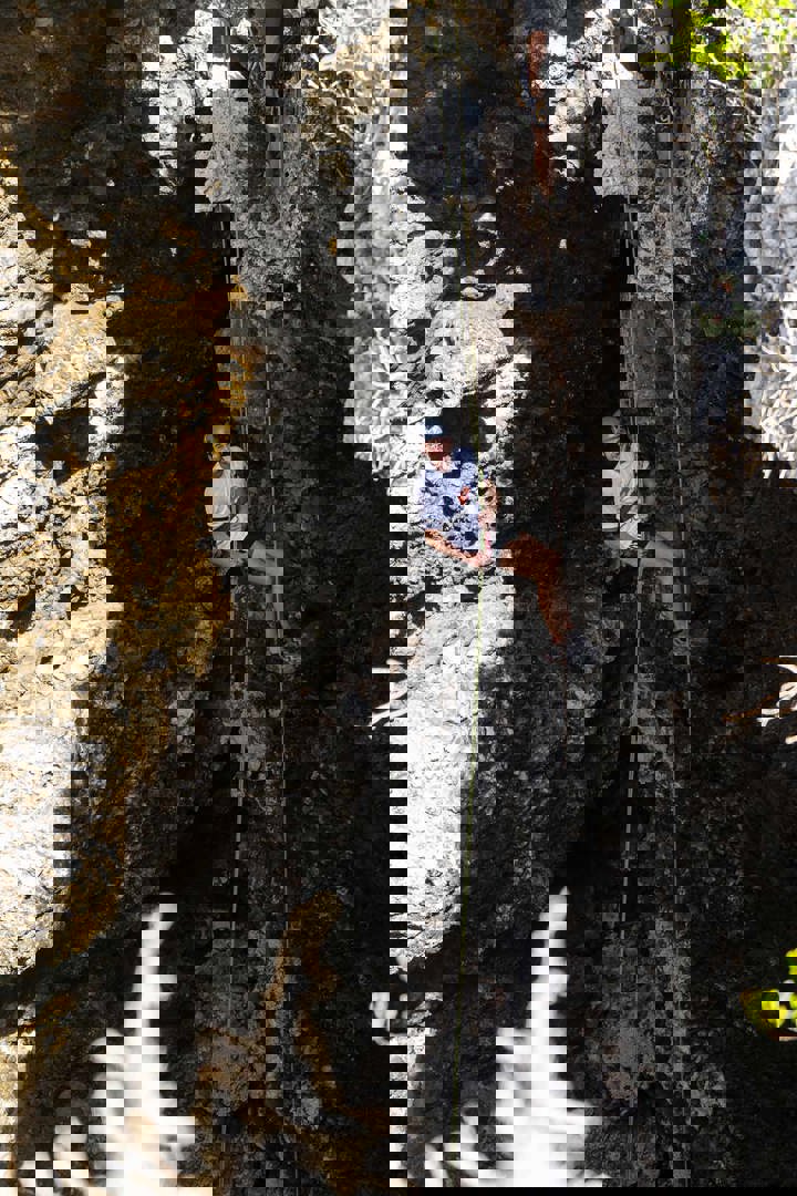 Via Ferrata + Rappelling | Rock Climbing Curacao 